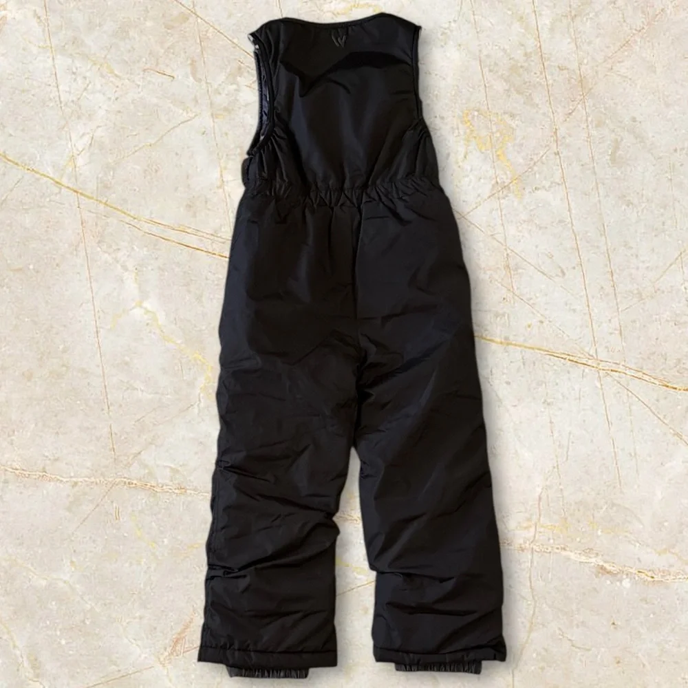 White Sierra Todder’s Black Snow Bib with Camouflage Upper Fleece (4T)